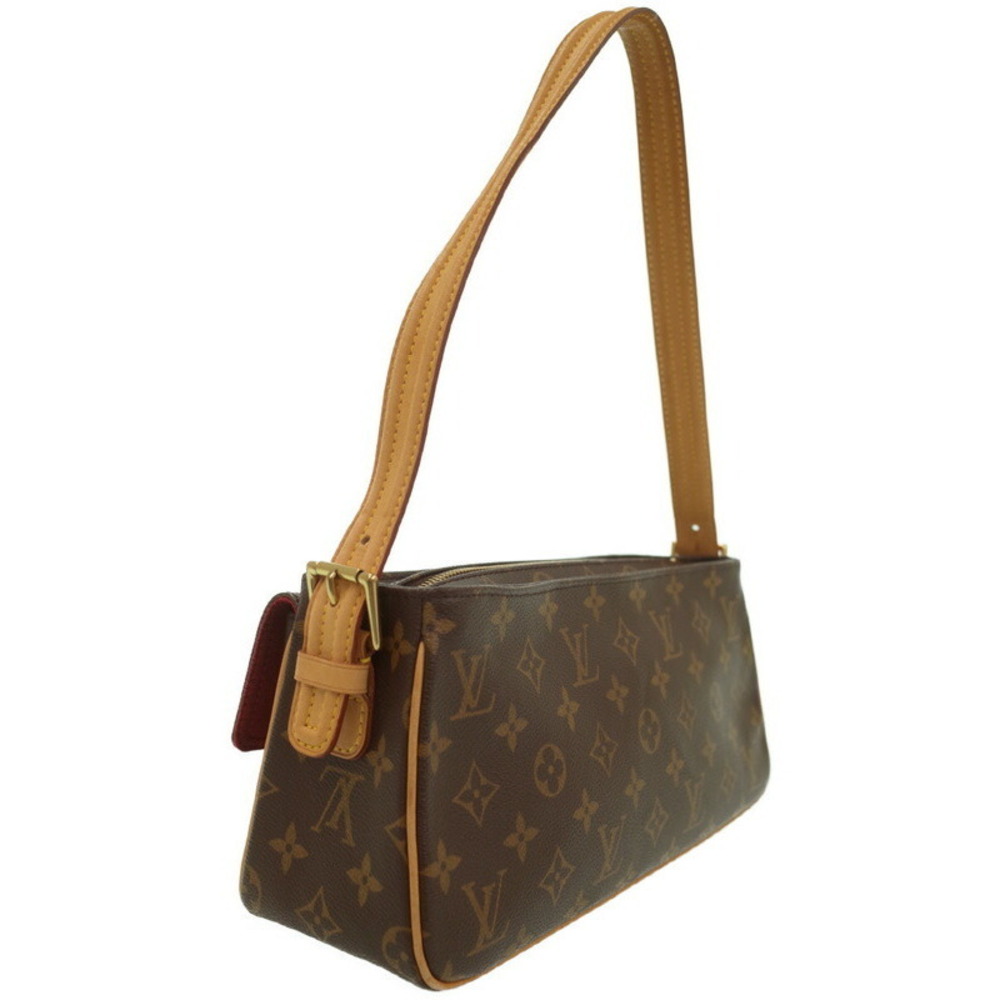 Louis Vuitton Monogram Leather Brown Viva Cite Shoulder Bag - Picture 2 of 8